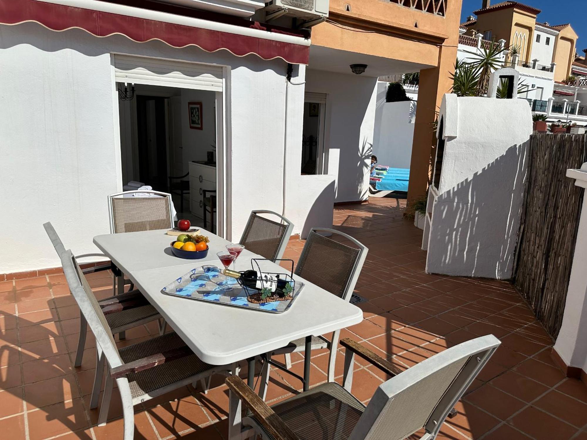 Spacious Family Villa Aljamar 8A Nerja Bagian luar foto