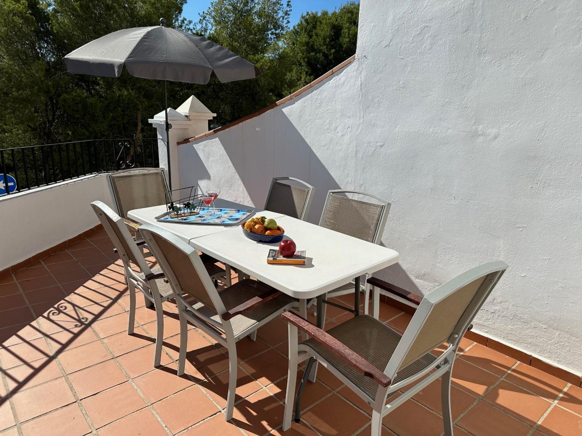 Spacious Family Villa Aljamar 8A Nerja Bagian luar foto