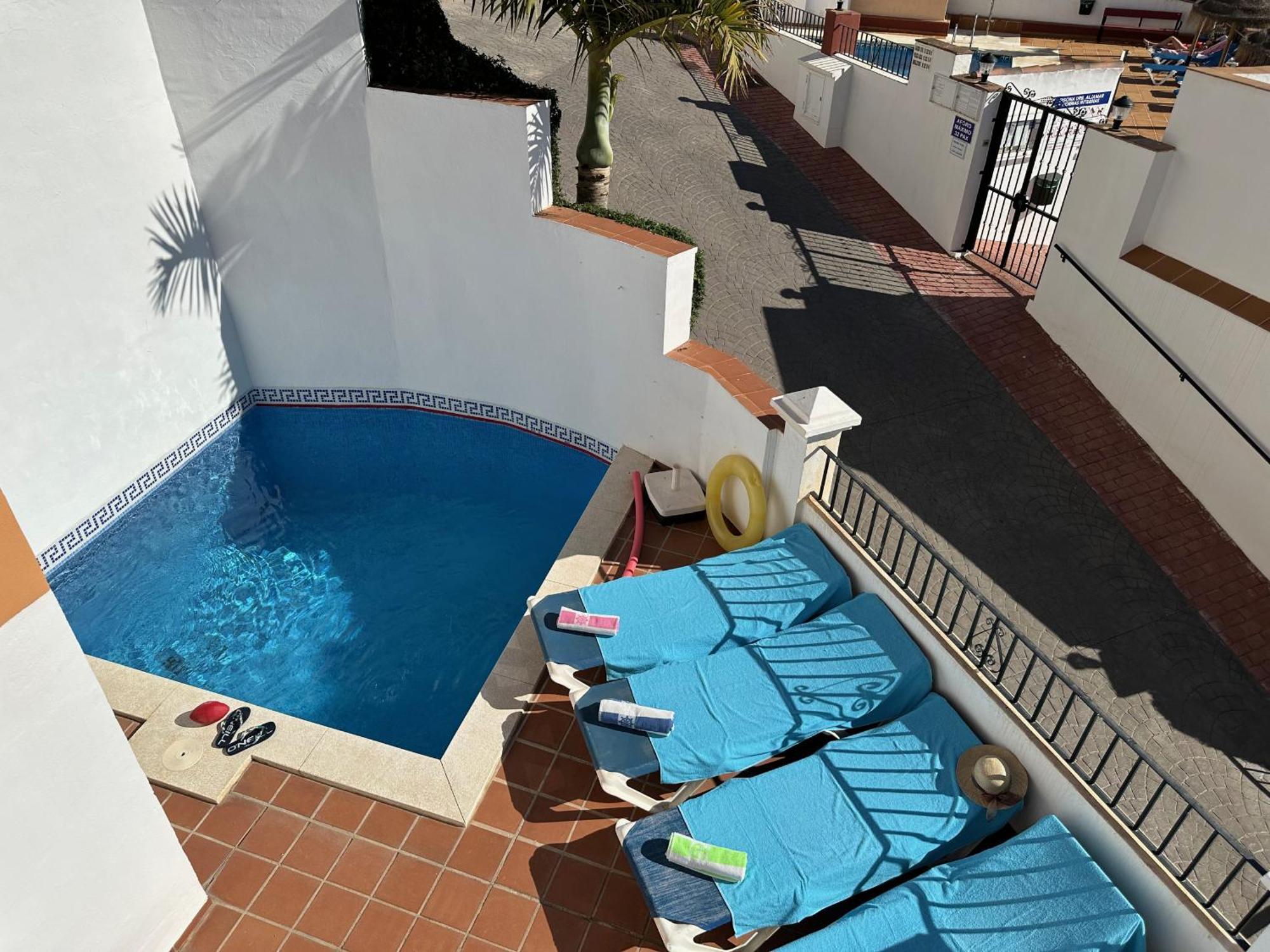 Spacious Family Villa Aljamar 8A Nerja Bagian luar foto
